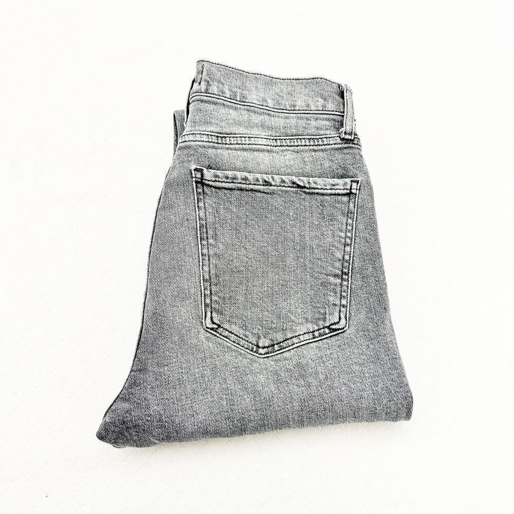 AGOLDE Nico Gray Wash Button Fly High Rise Denim Jeans A093B-1138 Size 25